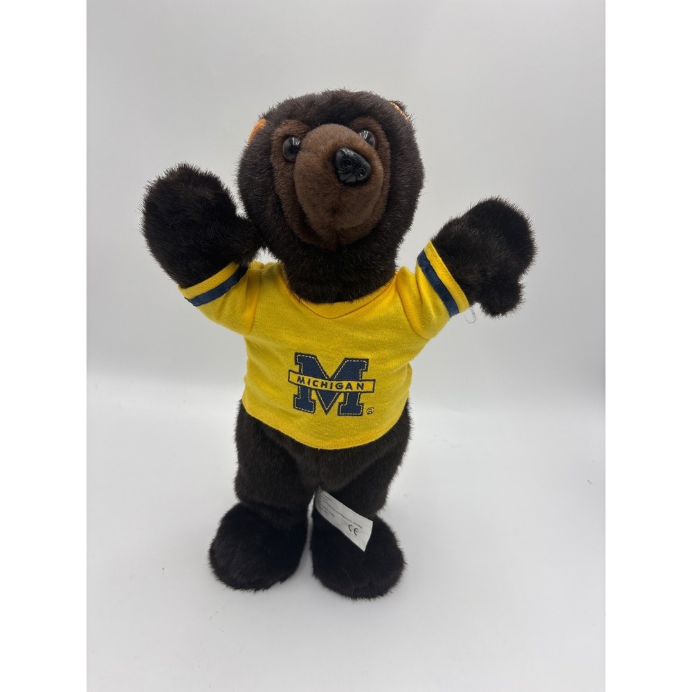 Vintage Gemmy Michigan University Wolverines Mascot U of M Fight Song